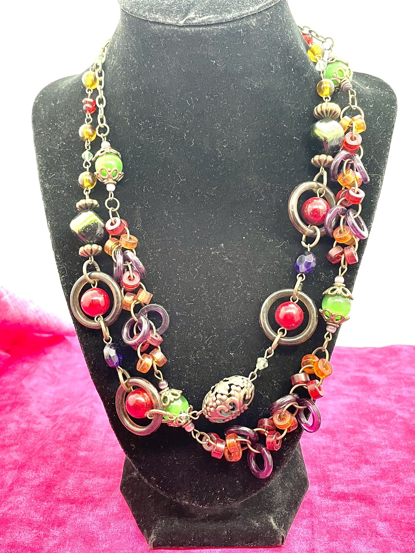 Costume Multistrand Necklace