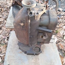 Old Hand Crank 4 Cylinder Motor.  Information Unknown 