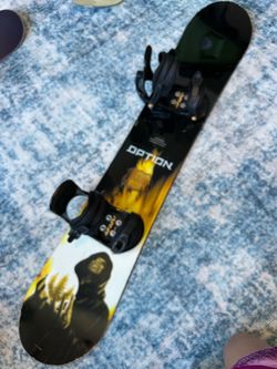 Option 158 cm snowboard/bindings/new wax-also sell pants and coats/gloves/helmet/goggles/ski mask masks