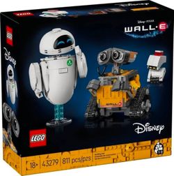 Brand New in Box, LEGO | Disney and Pixar WALL-E and EVE (43279)