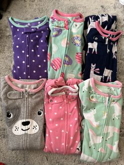 Toddler Girl Pajamas Size 3T