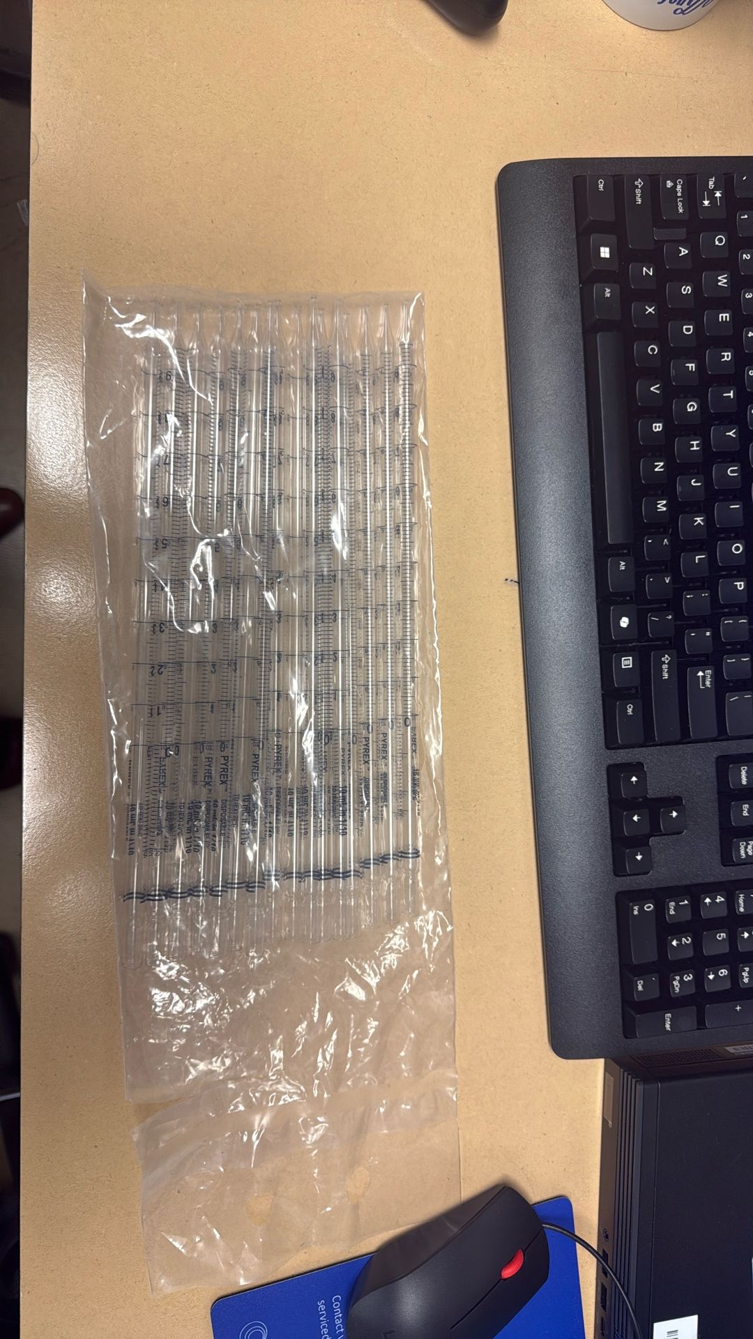 16 PYREX® 10 mL Disposable Serological Pipets