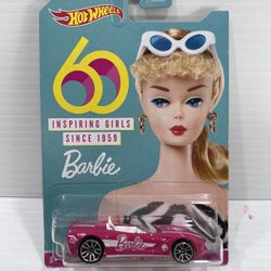 Hot Wheels Barbie Pink Corvette 