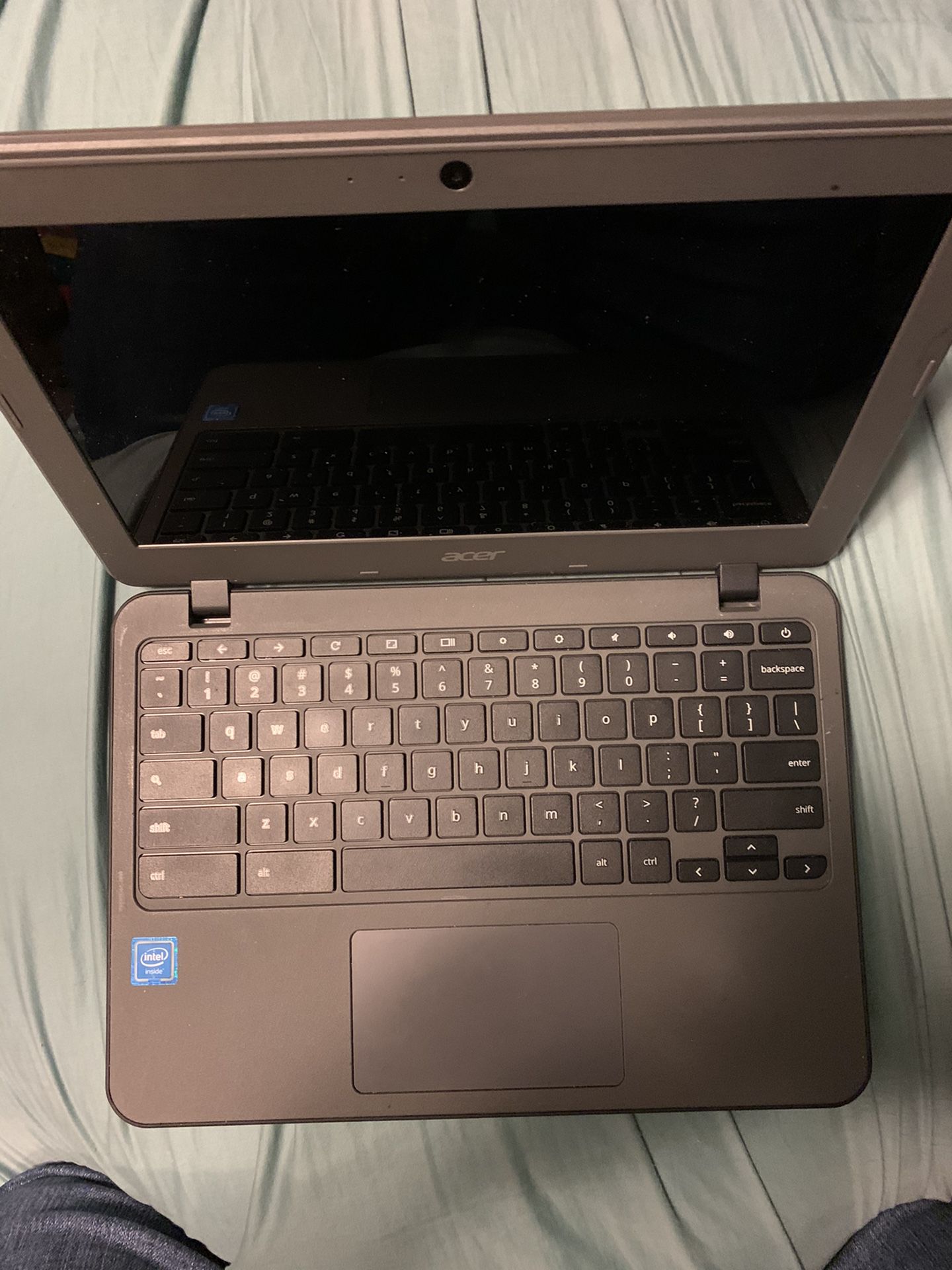 Chrome book with charger