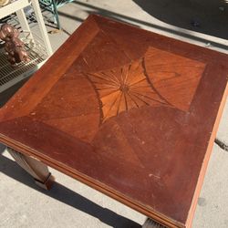 Small Inlay end table 