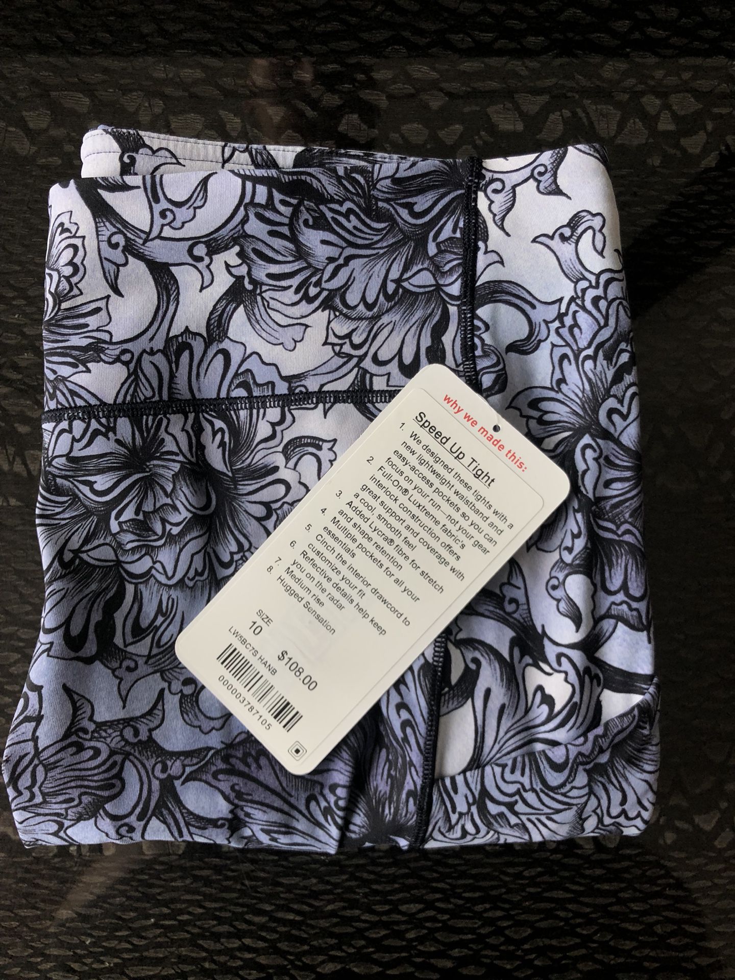 Lululemon Speed up tights sz 10 (New in bag)
