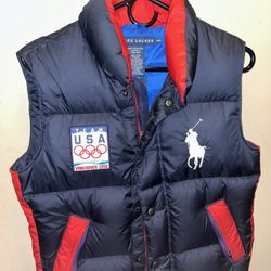 Ralph Lauren USA Olympic puffer vest