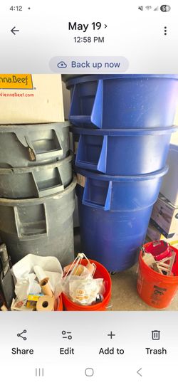 Brut trash containers