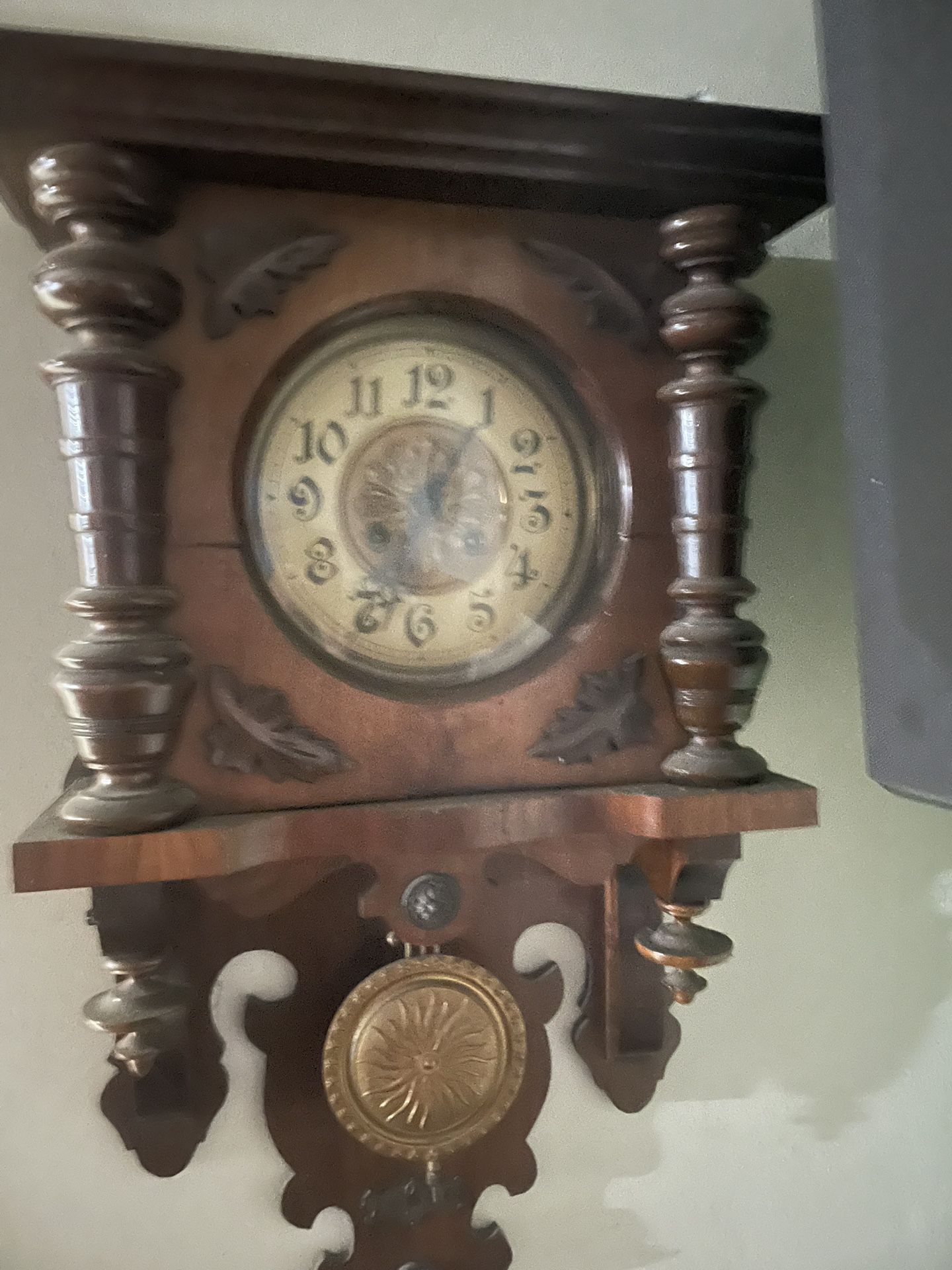 1890s German Becker Clock 