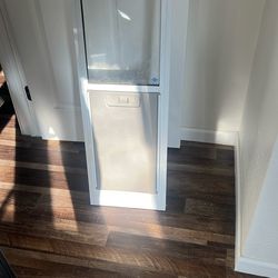 76”-80” Adjustable Dog Door For Sliding Back Door