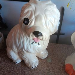 Ceramic   Shaggy Dog 