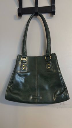 Pine green purse