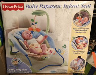 Fisher Price Baby Papasan infant seat with music 🎶..!!