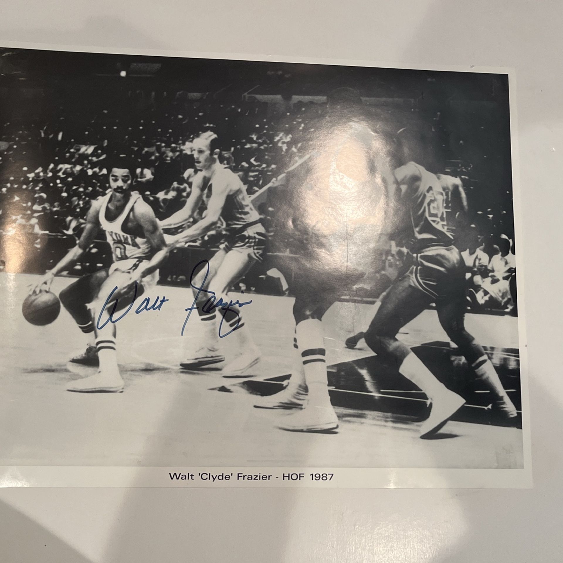 Signed photo Of NBA Star