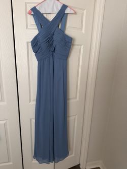 Bridesmaid/Wedding Guest Dress- Dusty Blue 