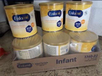 Enfamil infant formula (Yellow Can)