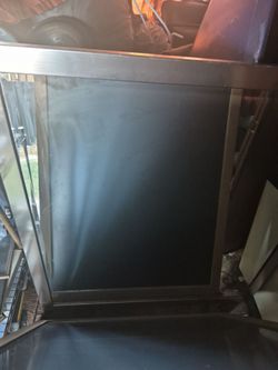 Square beveleded edged mirror