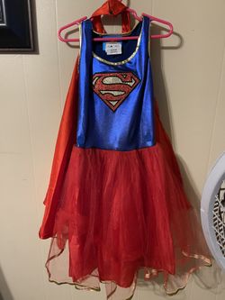Super Girl Costume Size medium