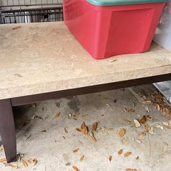 Marble Top Coffee Table