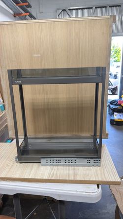 Spice rack 2 tier soft close panel ready