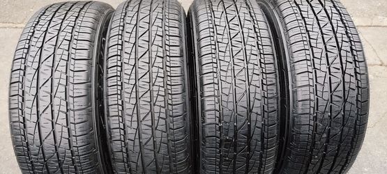 Set 17 Firestone Destination 265/65r17 95% Tread Life