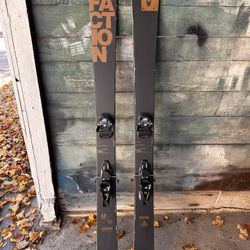 Faction Skis, (Candid Thovex Edition) With Solomon Warden Bindings