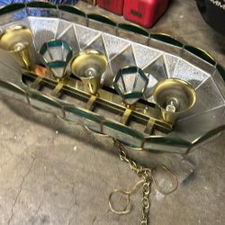 Stain Glass Pool Light