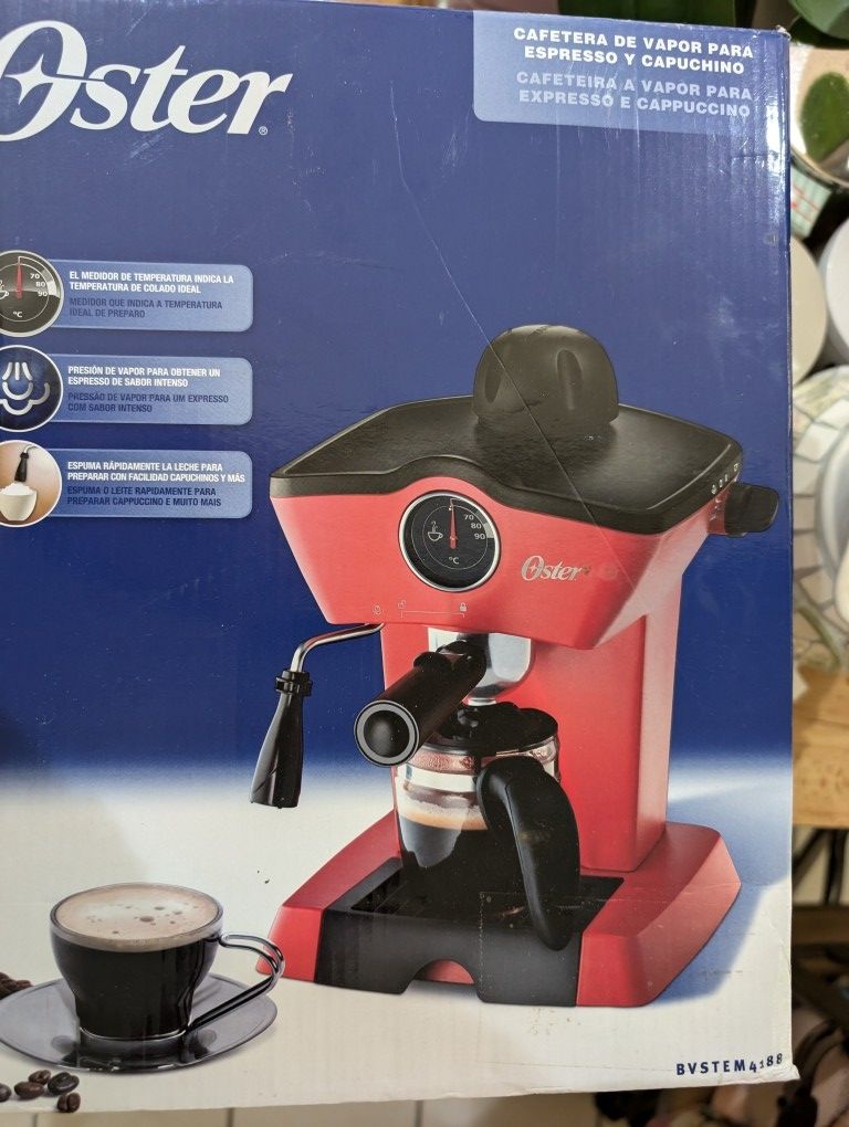 New Oster Espresso Coffee Maker 4188 Special Price
