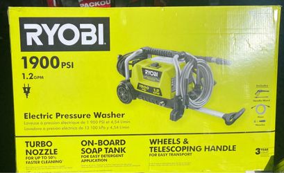 Ryobi 1900 PSI Electric Pressure Washer