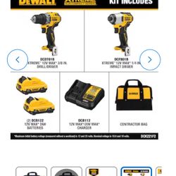 Dewalt Combo Kit