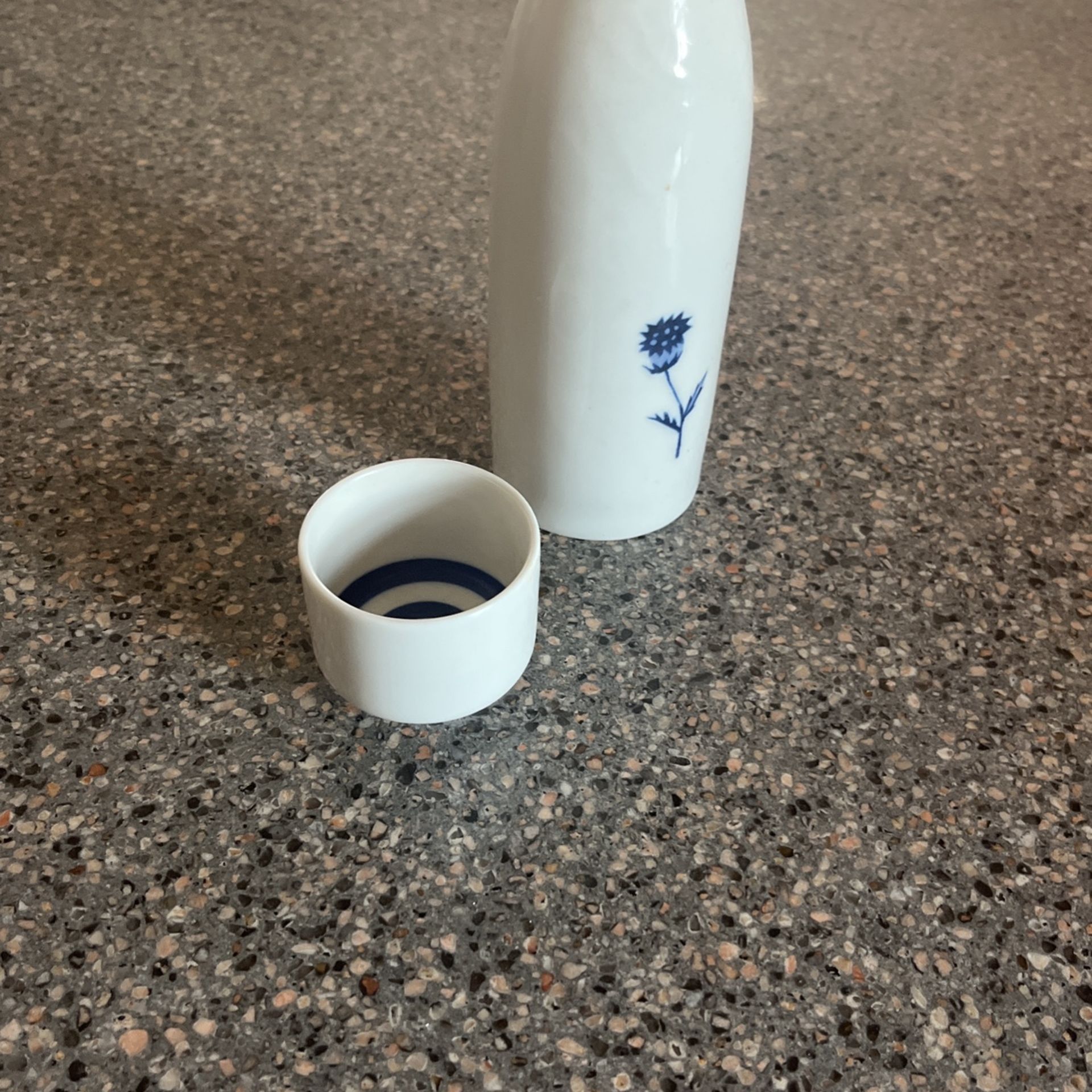 Authentic Japanese Porcelain Sake Drinking Set