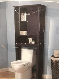 Essential Home Espresso Space Saver 65” H