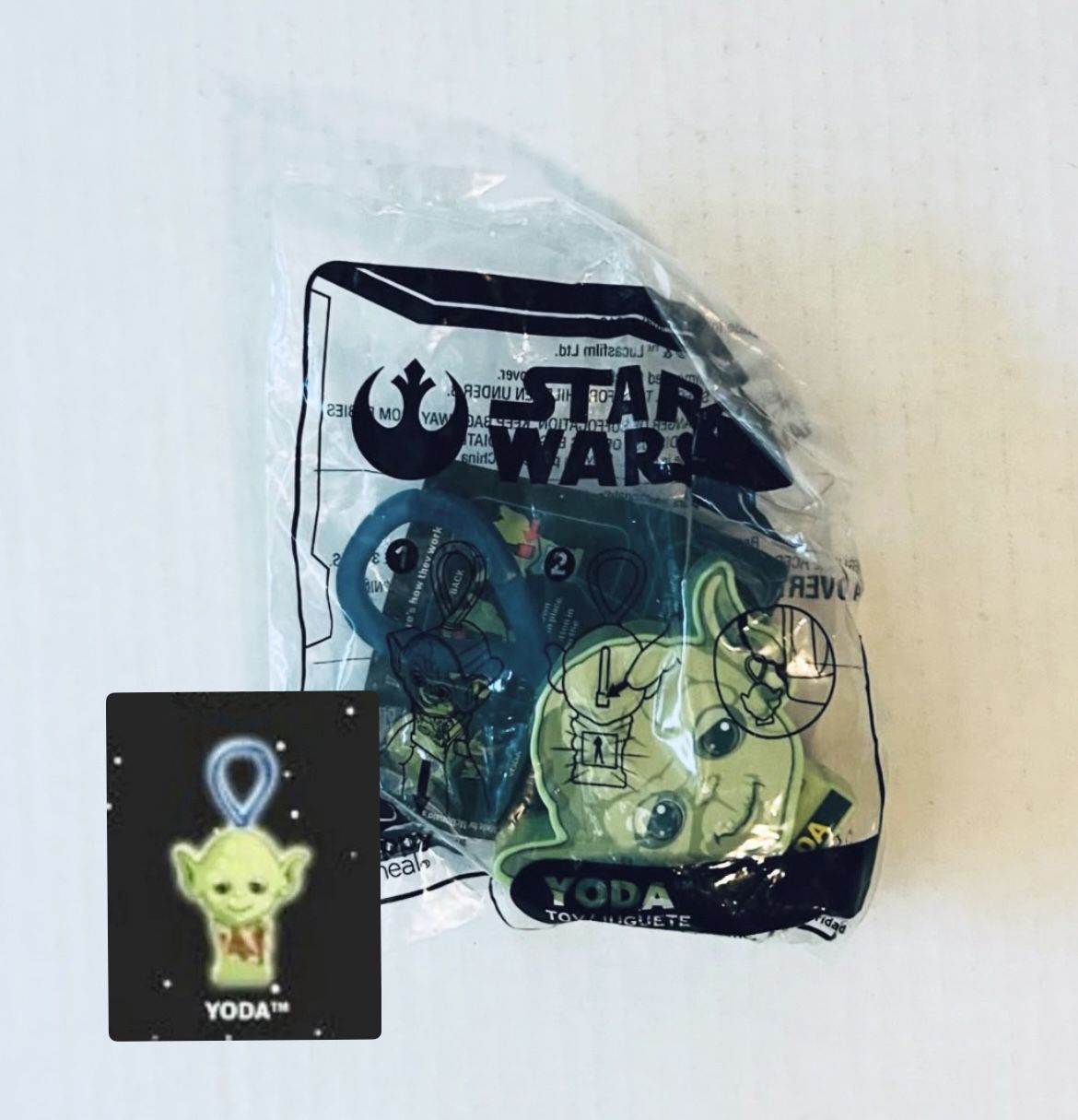 Star Wars Rise Of The Skywalker 2019 McDonalds Happy Meal Toy - 16 Yoda