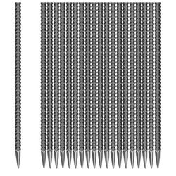NEW 20PCS GALVANIZED GROUND STAKES STEEL