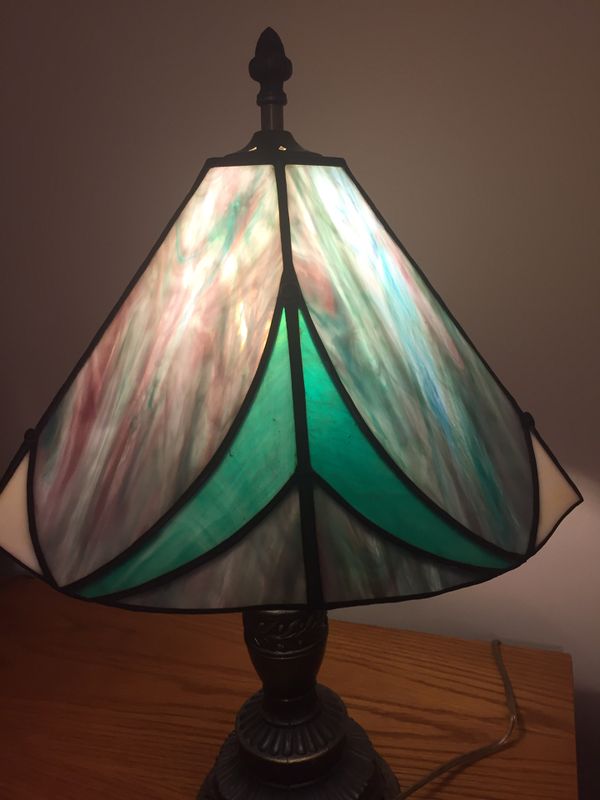 14 Tall Stained Glass Desk Lamp For In Schaumburg Il Offerup
