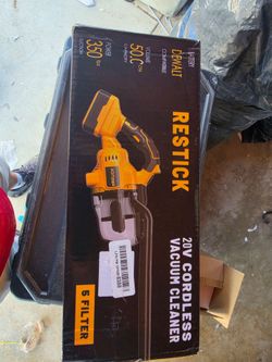 Restick 20v cordless vacuum cleaner