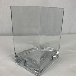2 Small Rectangle Vases 