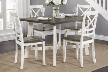 New 5pc dining room table set tax included delivery available