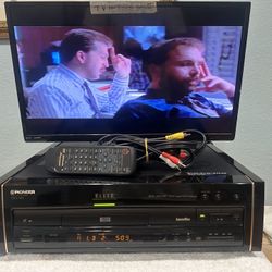 Pioneer Elite DVL-90 LD CD DVD LaserDisc Player with remote