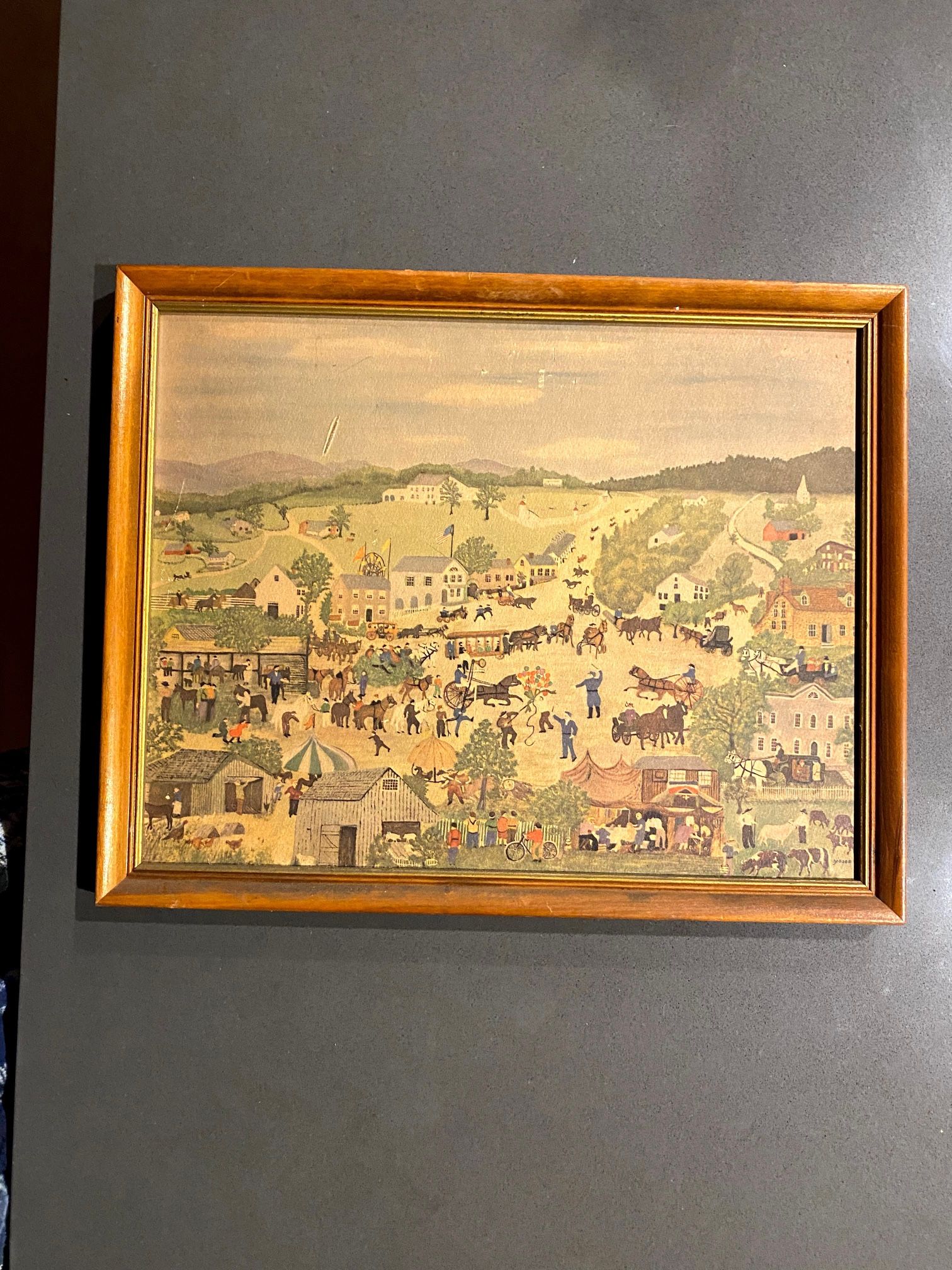 Country Fair By Grandma Moses