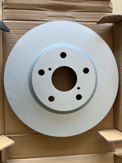 Lexus GS300 2006 Front Coated Rotors Ceramic Brake Pads