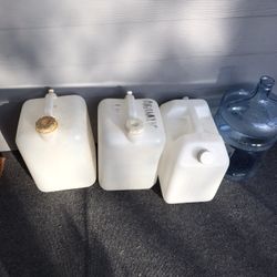 4 Plastic Jugs-$5 For All