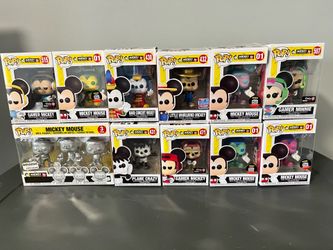 Mickey Mouse funko pops