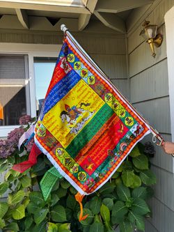 Tibetan Wind Horse Prayer Flag