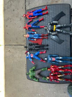 Marvel and DC toys