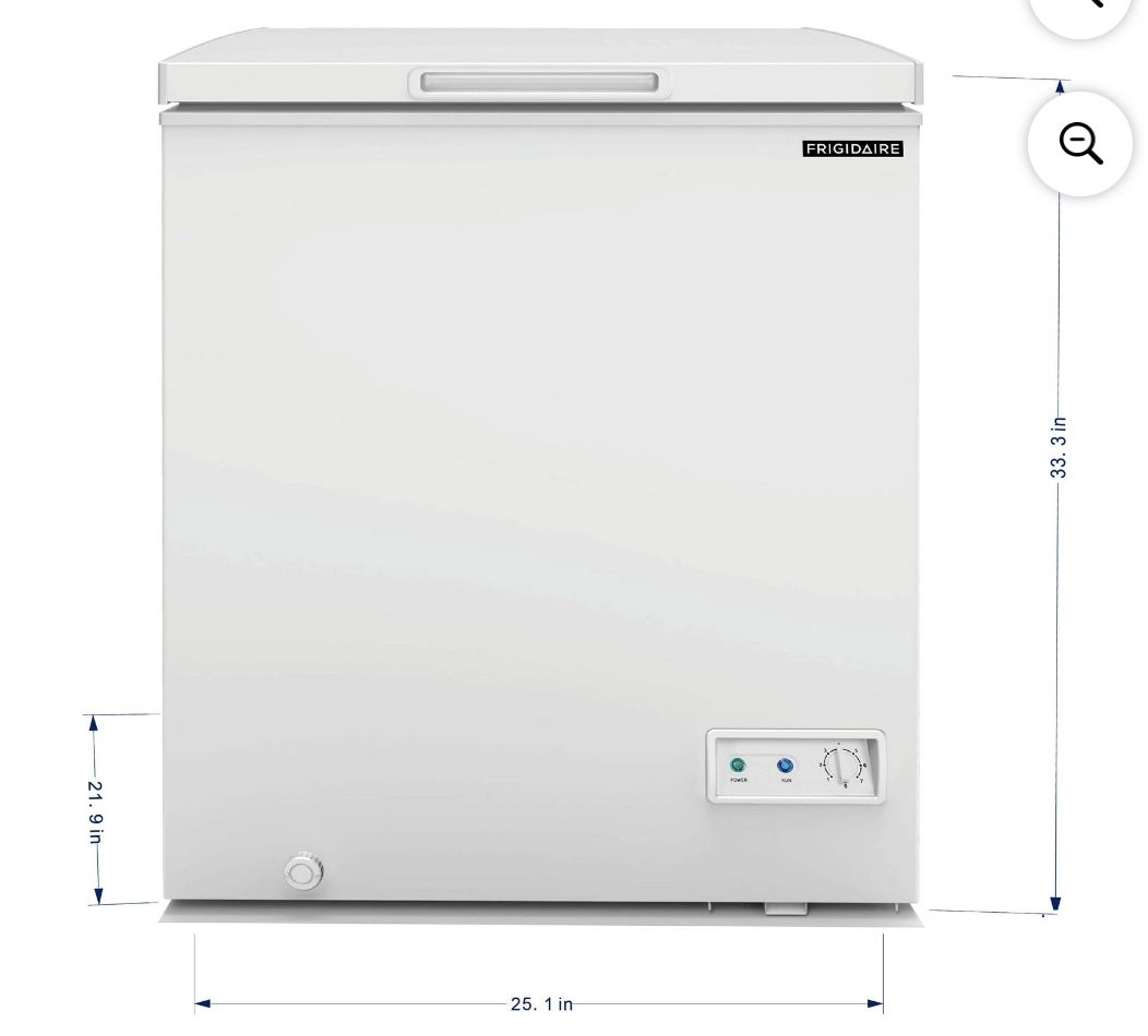 Frigidaire 7.0 Cu. ft. Chest Freezer, EFRF7003, White for Sale in North Las  Vegas, NV - OfferUp