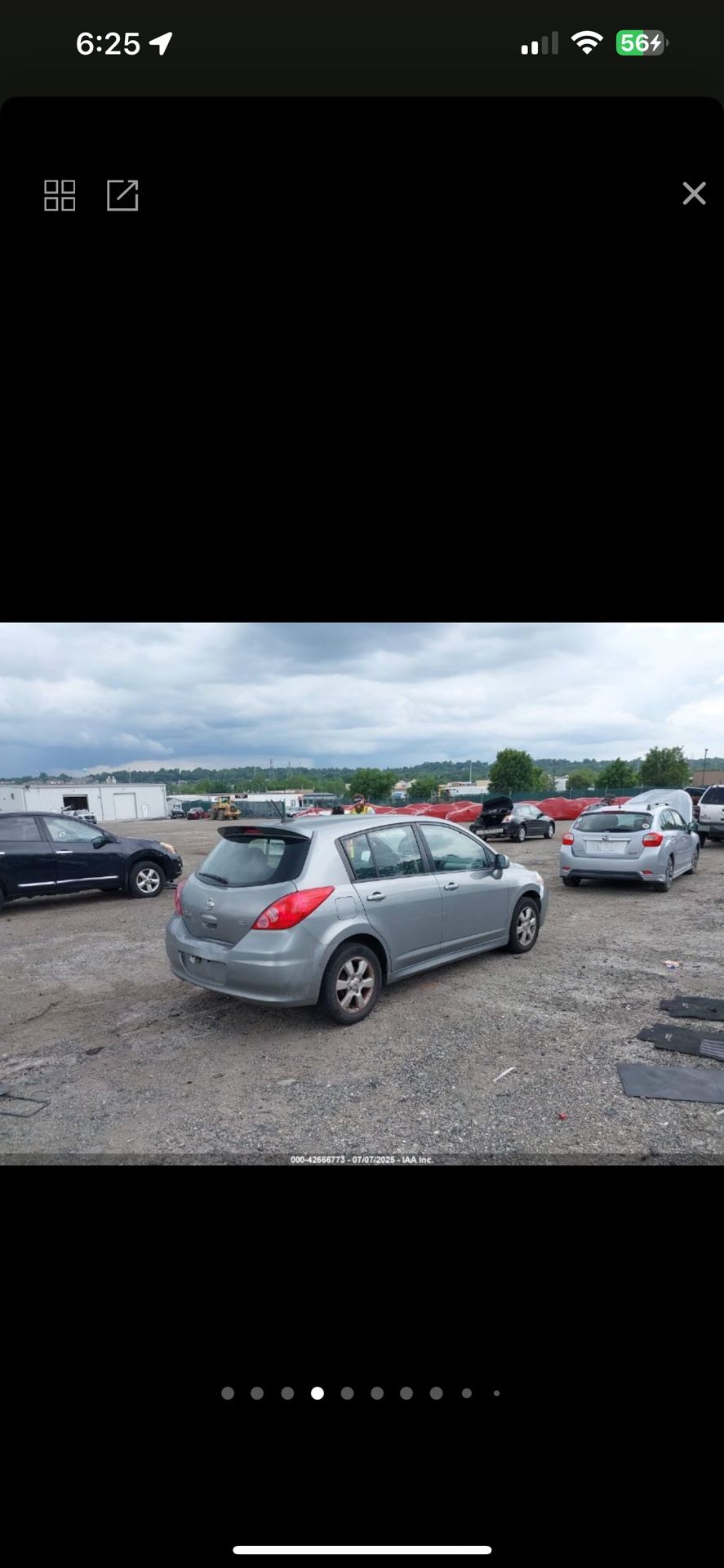 2011 NISSAN VERSA PARTS VEHICLE