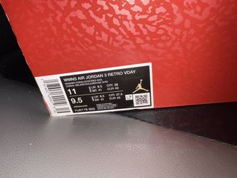 Jordan 3s (VDay)