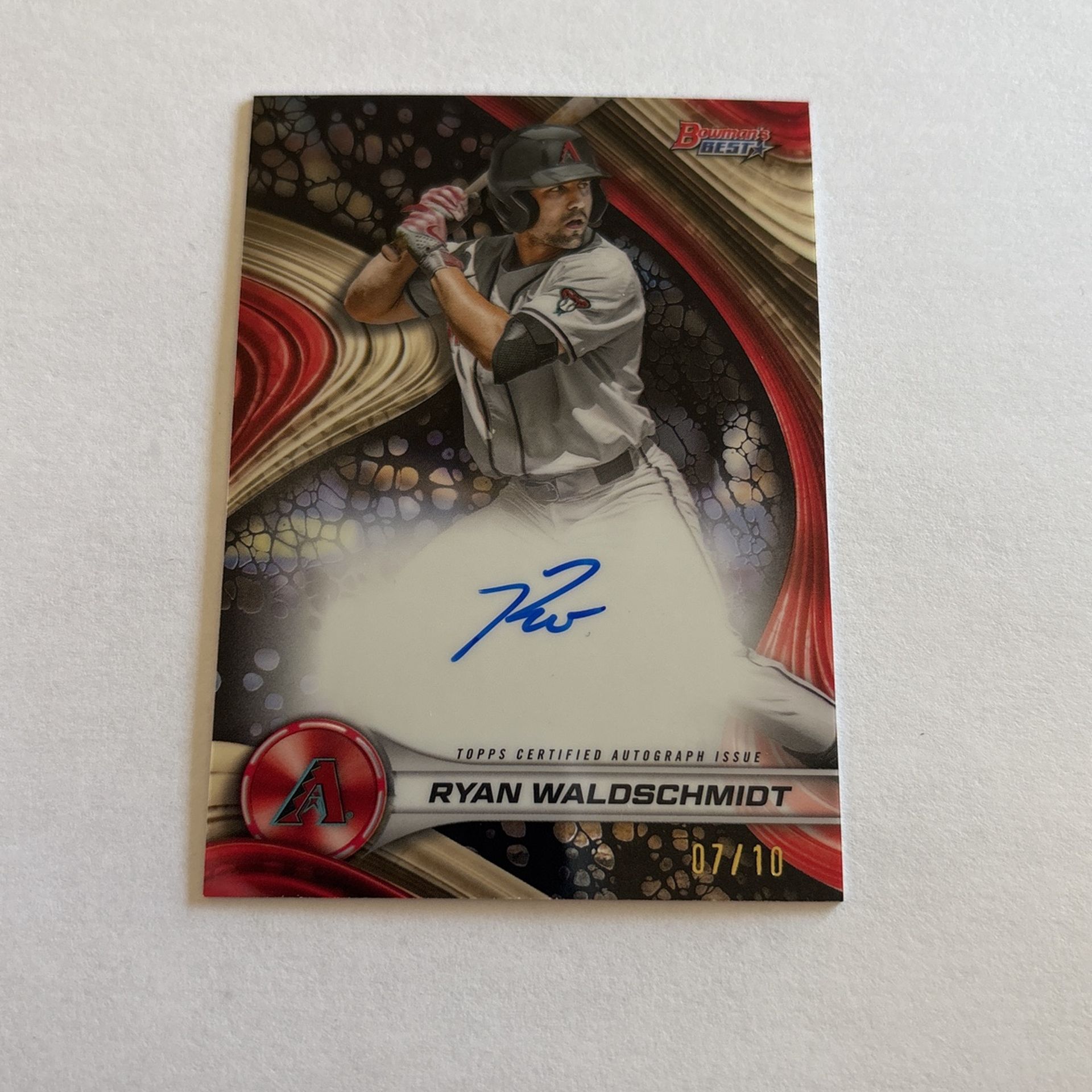 2024 Bowmans Best Ryan Waldschmidt Auto Diamondbacks Black SSP #07/10!