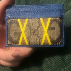 Gucci Rhombus Wallet In Blue